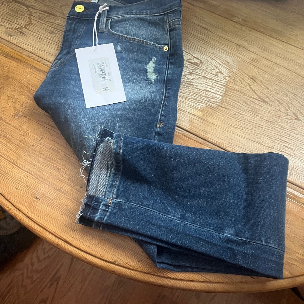 FRAME Denim Le Garcon Azure Jean